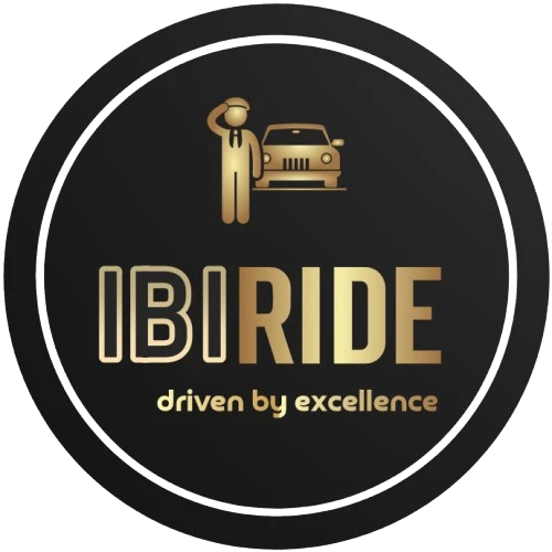 IbiRide Logo - Professional Chauffeur and Premium Transport Services