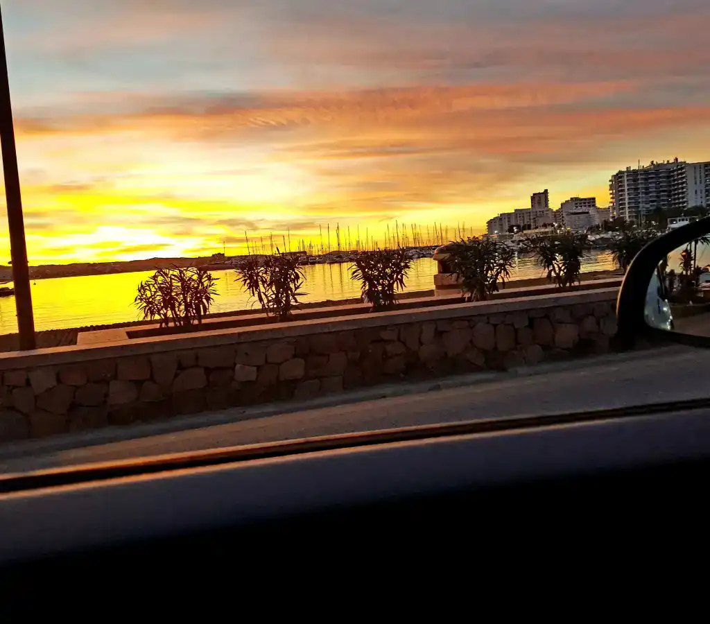 Ibiza famous sunsets