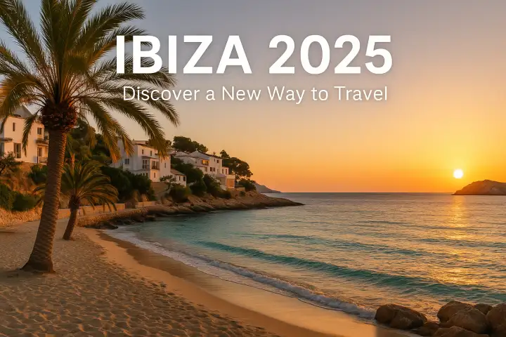 Beautiful sunset over the beaches of Ibiza, capturing the island's relaxed luxury vibe – Ibiza 2025